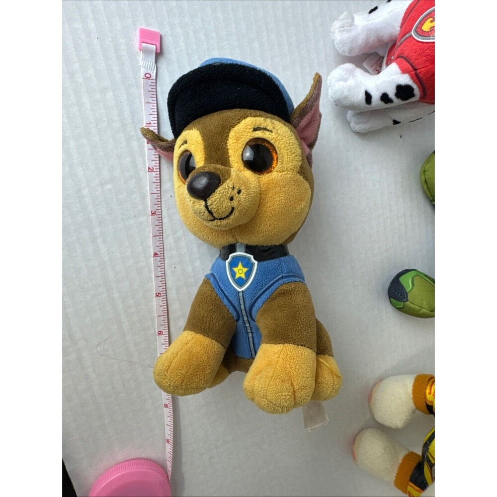 Paw Patrol Plush TY Marshall Chase Rubble Lot Of 4 - Picture 3 of 13